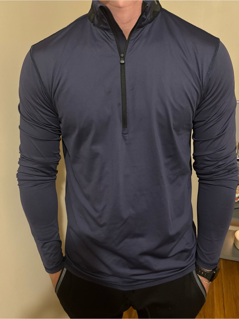 Greyson Navy Performance Pullover